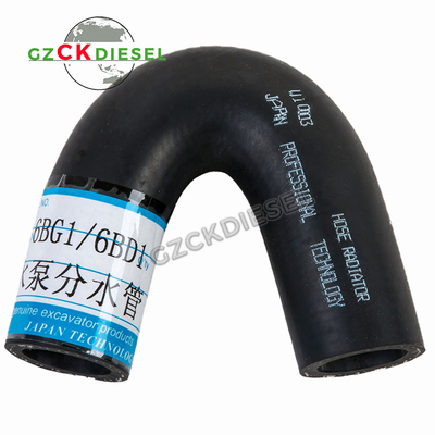 Door het water passeren rubber slang 8-97224204-0 8972242040 Voor Isuzu 6BG1 6BD1 motor