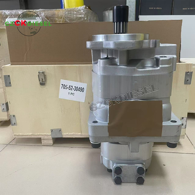 Hydraulische tandwielpomp 705-52-30490 705-52-31170 705-52-31130 705-55-34160 Voor Komastu-lader WA500-3 WD500-3 HD605-7 WA320-3