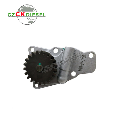 Oliepomp 6206-51-1100 voor Komatsu 6D95L 4D95 Motor PC100-3 Graafmachine