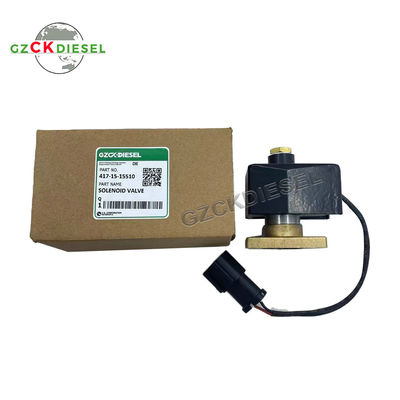 Nieuwe Solenoïdeklep van Hoge Kwaliteit 417-15-15510 voor Komatsu Loader WA100-1 WA100-3A WA120-1 WA120-3